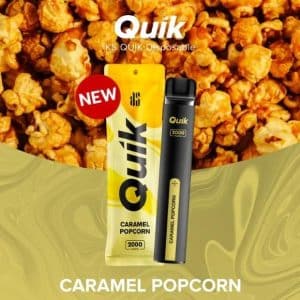 Quik 2000 คำ รสคาราเมล ปอปคอร์น