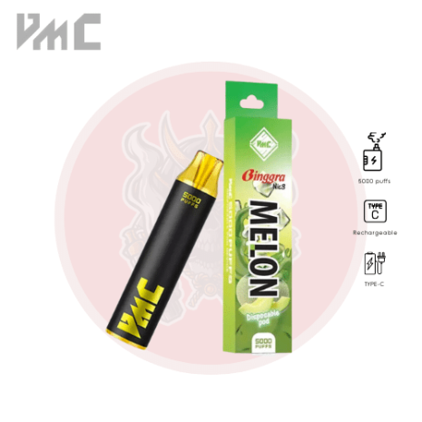 VMC พอตใช้แล้วทิ้ง - รสเมล่อน