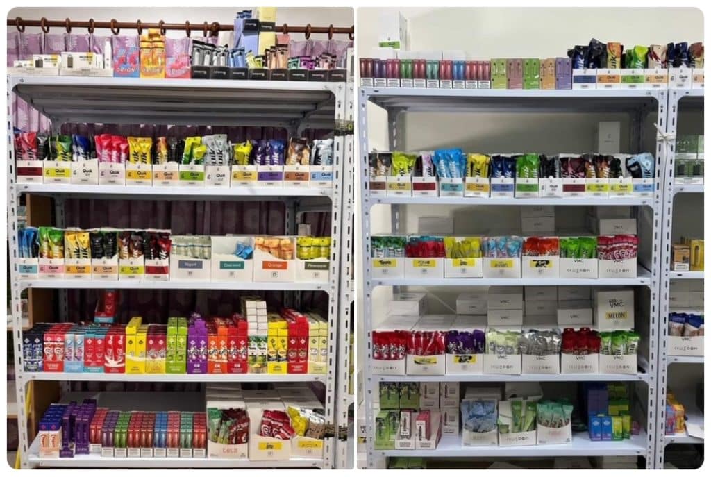 บรรยากาศร้านบุหรี่ไฟฟ้า รังสิต