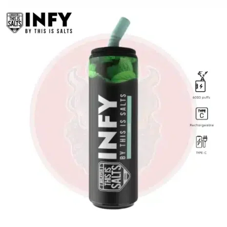 INFY 6000 Puffs มิ้น