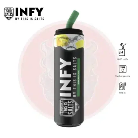 INFY 6000 Puffs เลม่อนโซดา