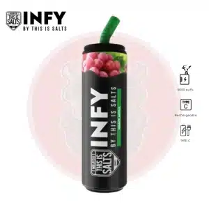 INFY 6000 Puffs แอปเปิ้ลองุ่น (Grape Apple)