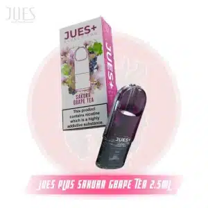 Jues Plus ชาองุ่นซากุระ (Sakura Grape Tea) 2.5 ml.