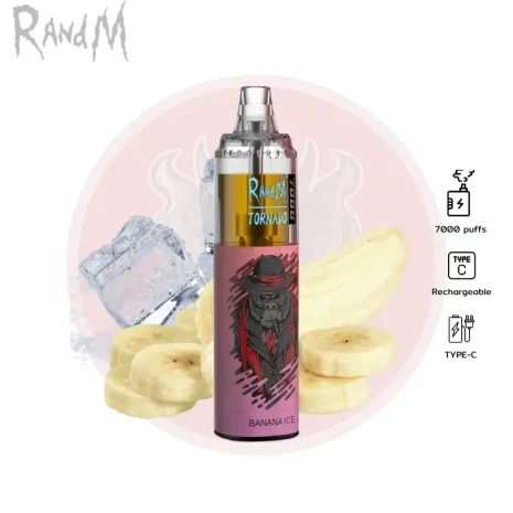 Randm 7000 Puffs กล้วยเย็น Randm 7000 Puffs กล้วยเย็น