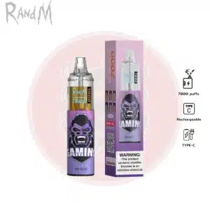 Randm 7000 Puffs ผลไม้รวม