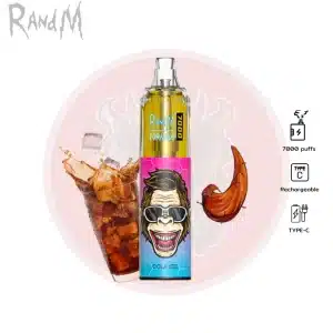 Randm 7000 Puffs โคล่าเย็น
