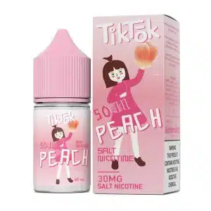 TikTok  โซจูพีช 30ml