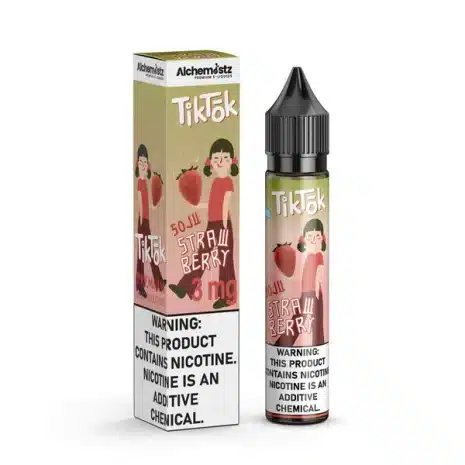 Tiktok โซจูสตอเบอรรี่ผสมโซดา