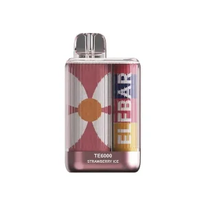 Elfbar TE สตรอว์เบอร์รี่ - 6000 Puffs