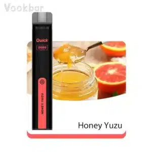 VookBar Quick น้ำผึ้งยูสุ - 2000 Puffs