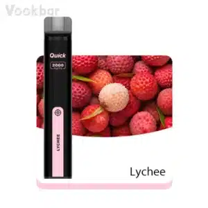 VookBar Quick ลิ้นจี่ - 2000 Puffs