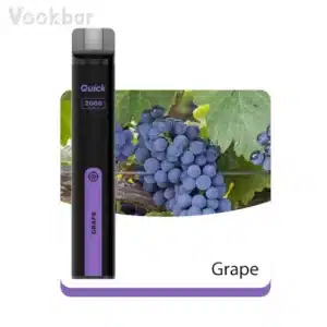 VookBar Quick องุ่นเย็น - 2000 Puffs