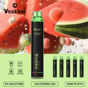 VookBar Scor แตงโม - 5000 Puffs