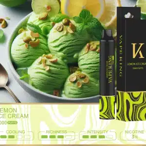 Vape King ไอศกรีม มะนาว - 7000 Puffs