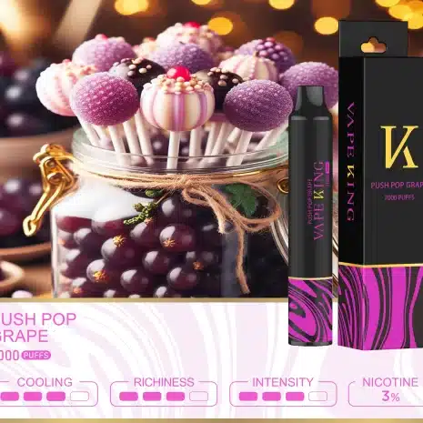 Vapeking ลูกอมองุ่น