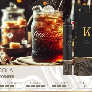 Vape King โคล่า - 7000 Puffs