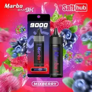พอตใช้แล้วทิ้ง Marbo ผลไม้รวม - 9000 Puffs