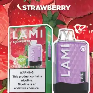 LAMI สตอร์เบอรี่ - 9000 Puffs