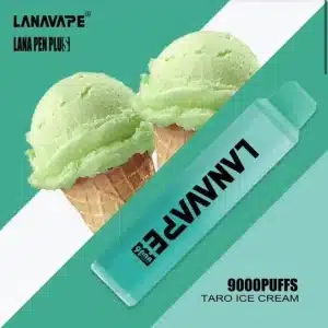 Lanna Vape ไอศกรีมเผือก - 9000 Puffs