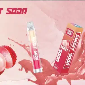 Sweet Soda ลิ้นจี่ - 800 Puffs