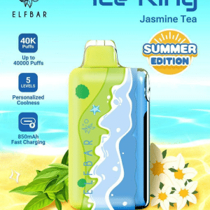 Elfbar Ice King  ชามะลิ - 40000 Puffs