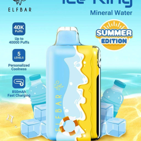 Elfbar Ice King น้ำแร่ Elfbar Ice King น้ำแร่